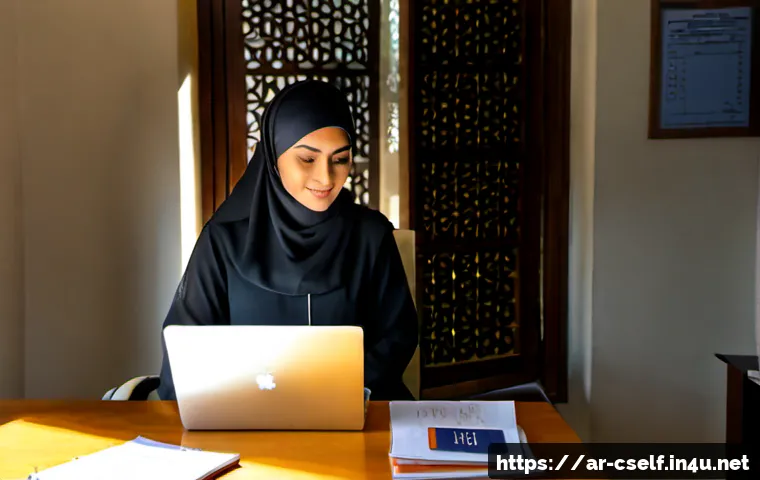 자기주도학습코치의 코칭 플랜 샘플 - Photorealistic self-directed learning coaching session in a modern Middle Eastern home office, Arab ...